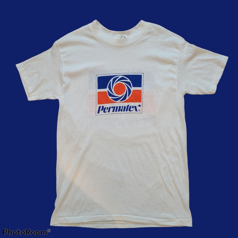 Deadstock PERMATEX vintage 80s t shirt